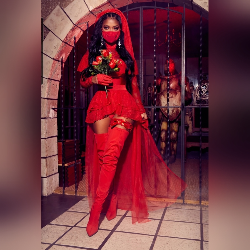 HALLOWEEN - Red Bride Costume